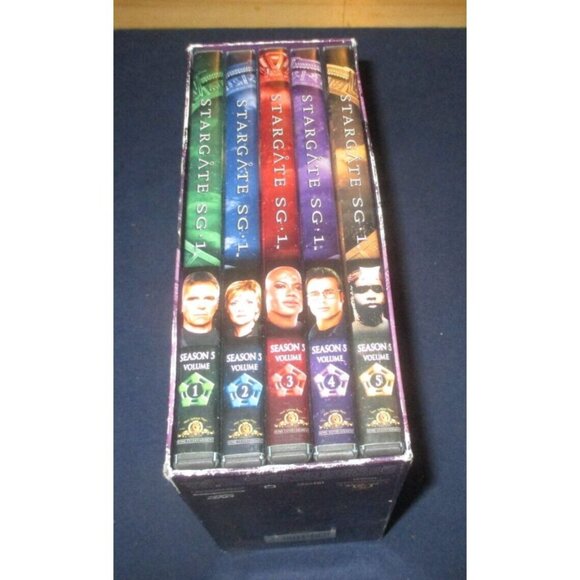 Stargate SG-1 - Complete Fifth Season (DVD, 2005, 5-Disc Set) - Picture 3 of 7
